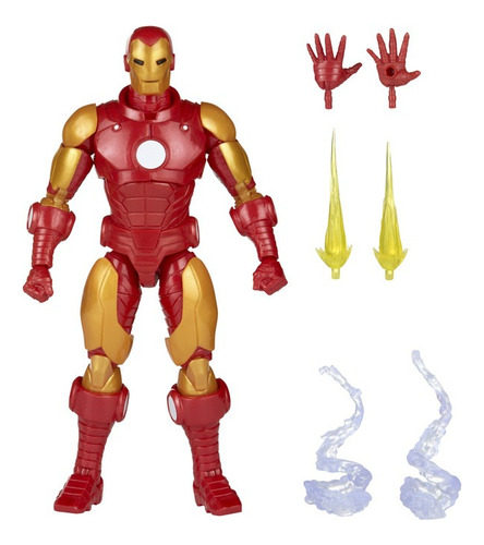 Figura De Acción Marvel Legends Iron Man Serie Controller