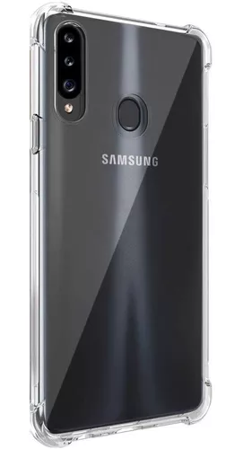 peor Reproducir té Carcasa Para Samsung A20s Transparente Cofolk + Hidrogel | Cuotas sin  interés