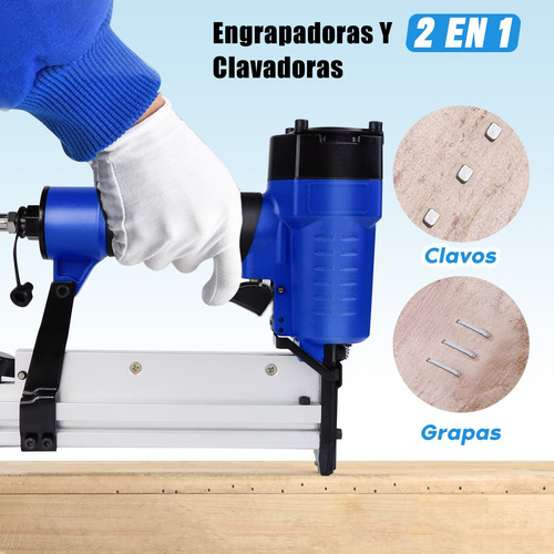 Clavadora Y Engrapadora Neumática Profesional Calibre 18