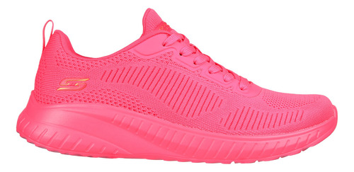 Tenis Skechers Bobs Squad color rosa - adulto 2 MX