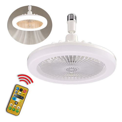 Lámpara De Techo Led Ajustable Pequeña 30w Con Ventilador