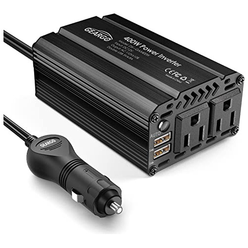 Inversor De Corriente De 400 W Dc 12 V 110 V Ac Convert...