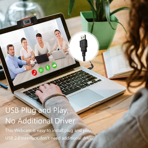 720p Cámara Web Computadora Cámara Usb