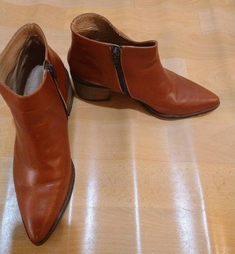 Botas Dama Cuero Nro 39 Marca Febo