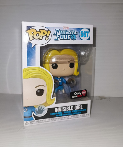 Funko Pop Invisible Girl #567 Gamestop (Usado)
