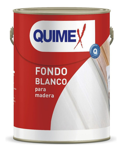 Fondo Blanco Para Maderas 1 Litro Quimex