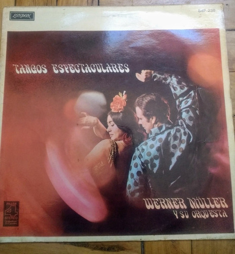 Tangos Espectaculares Werner Müller Y Su Orquesta Vinilo
