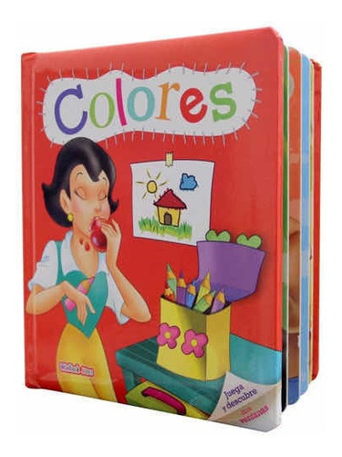 Imagen 3 de 5 de Juega Y Descubre Con Ventanas Colores - Libro Infantil