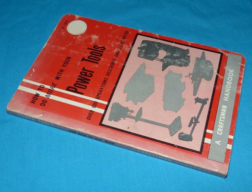 Power Tools Handbook Herramientas Eléctricas 1969 En Inglés