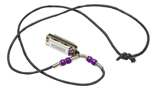 Hohner M38n-pu Mini Collar De Armónica, Morado