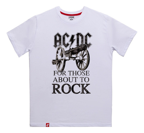 Remera Ac Dc For Those About To Rock Hombre El Danzante