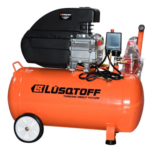 Compresor De Aire Eléctrico 25l 2hp Lusqtoff Lc-2025bk P