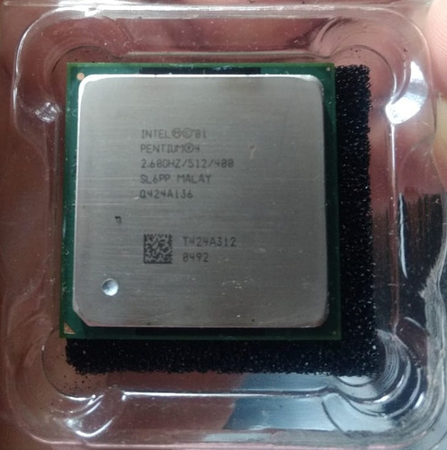 Procesador Intel Pentium 4  2.60 Ghz 512/400 Socket 478