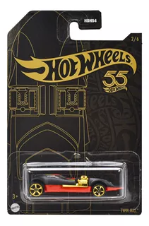 Hot Wheels 55 Aniversario Twin Mill 1:64 Mattel Color Negro/dorado