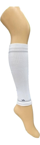 Pantorrillera Sox Deportiva Compresion Graduada Solo Blanca