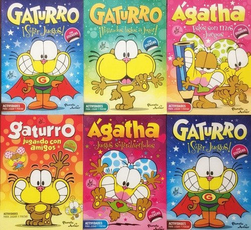 Promo X 2 Revistas De Gaturro, Ágatha Tienda Oficial Gaturro