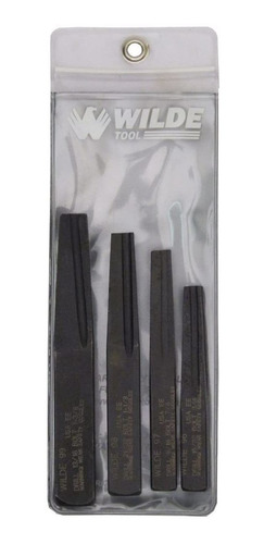 Wilde Herramienta 89 Extractor De Tornillos Set, 4-piece Gra