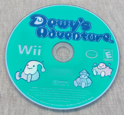 Video Juego,  Wii Dewy's Adventure, Konami 2007