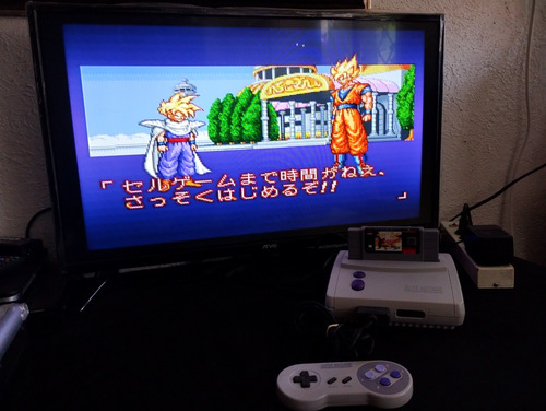 Dragon Ball Z 2 Repro Snes Super Nintendo Custom Japonés (Usado)
