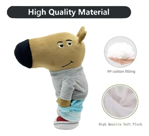 Peluche De Expresión Chill Guy De 9,1 Pulgadas