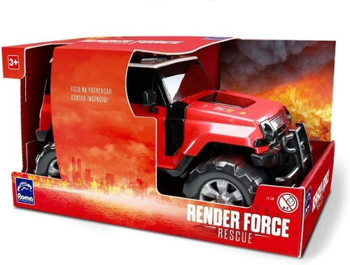 Camioneta Jeep De Bomberos, Juguete - Bender Force