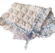 Comprar Mantas Ajuar Bebés Crochet - Ropa Para Bebés