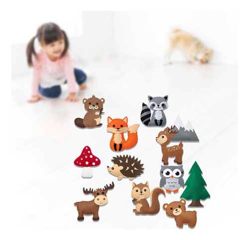 2 De Costura De Fieltro Manualidades De Animales Animales