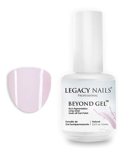 Esmalte Legacy Nails Beyond Gel Natural