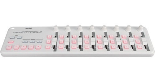 Korg Nanokontrol 2 Controlador Midi Usb Com 24 Botões Branco