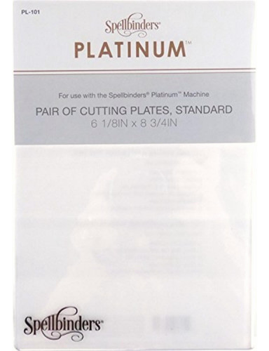 Spellbinders Pl-101 Platinum Cutting Decorative Plates,