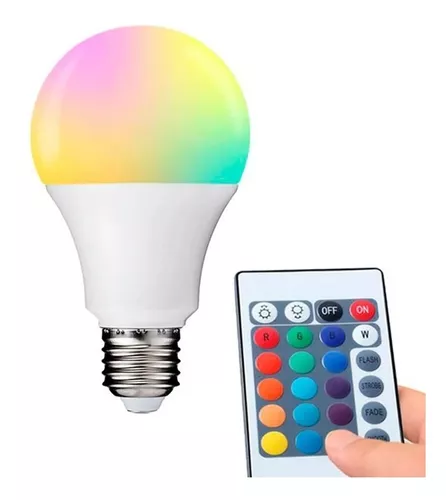 Foco LED RGB de 5W - Incluye Control Remoto