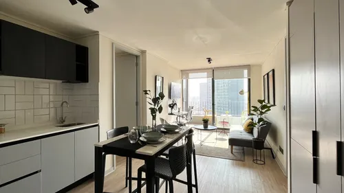 Arriendo 2 Dormitorios 2 Baños Ñuñoa (mariposa Dorm Iguales)