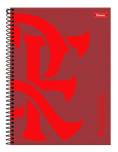 Caderno Time Do Flamengo Crf 1 Matéria 96 Folhas