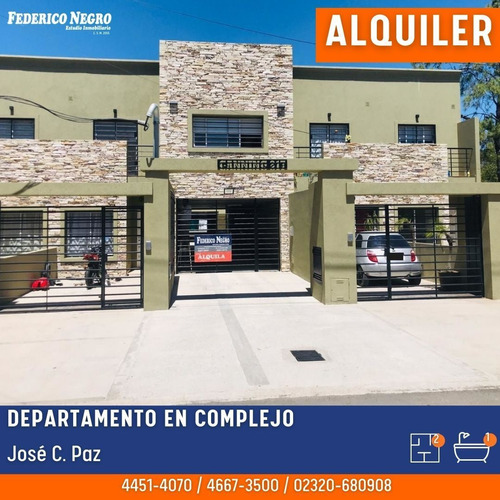 Departamento En Alquiler En José C Paz