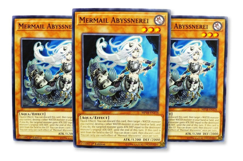 Yugi-oh! Mermail Abyssnerei Mp18-en118 Comun