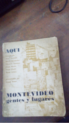 Libro Montevideo   Gentes Y Lugares