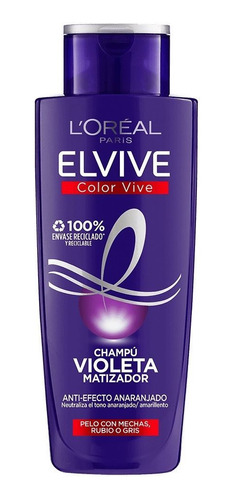 Elvive - Shampoo - Purple - 200 Ml