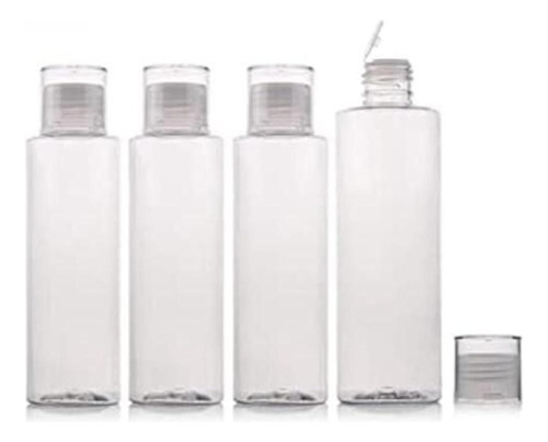 5 Oz Botellas Vacías De Plástico Transparente Botella De