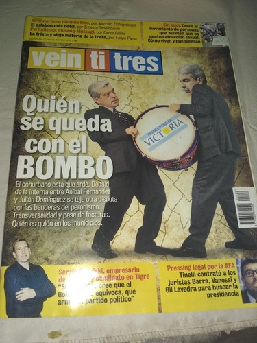 Revista Veintitres Juan Palomino 30/7 2015 N890