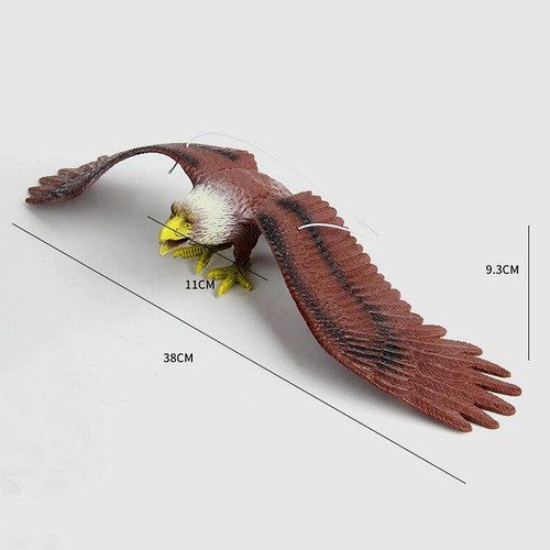 Modelo De Águila Simulada, Juguete De Juego, L Marrón