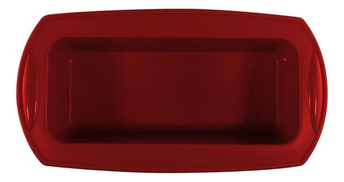 Molde De Silicona Para Queque O Pan De Molde - Cukin Color Rojo Oscuro