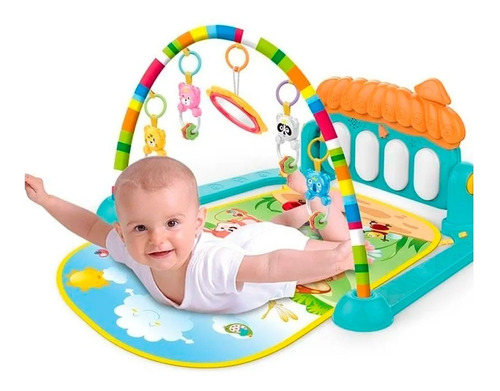 Gimnasio Bebe Musical Tapete Piano Unisex Didactico