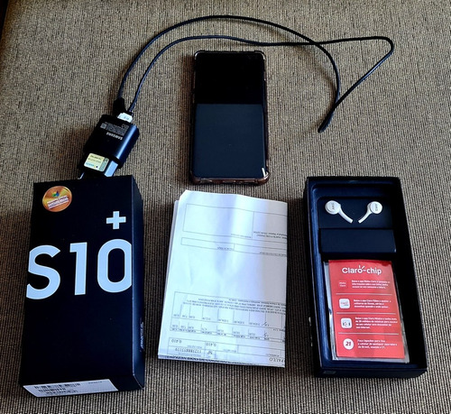 Samsung S10 Plus + Nota Fiscal Semi Novo