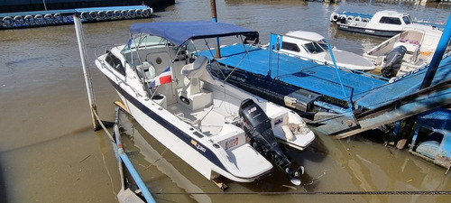 Imagen 5 de 25 de Lancha Crucero Gg730 Cabinado Motor Suzuki 140hp 4 Tiempos