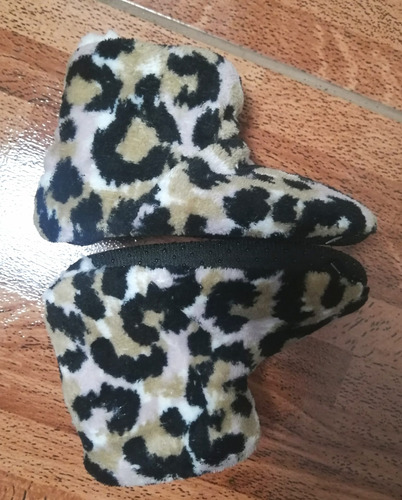 Pantuflas Botas Niño/ Niña Felpa Suave Diseños A Elección 