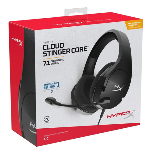 Auriculares Hyperx Cloud Stinger Core 7.1 Surround Sound1 Pc