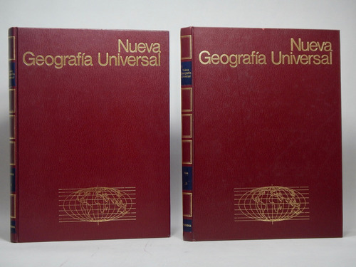 Nueva Geografía Universal Ediciones Ibc 10 Tomos 1980 Af5