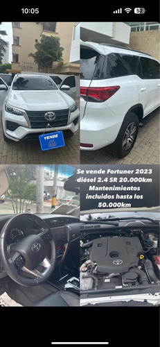 Toyota Fortuner 2.4 Lt