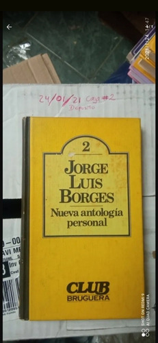 Libro Nueva Antología Personal. Jorge Luis Borges