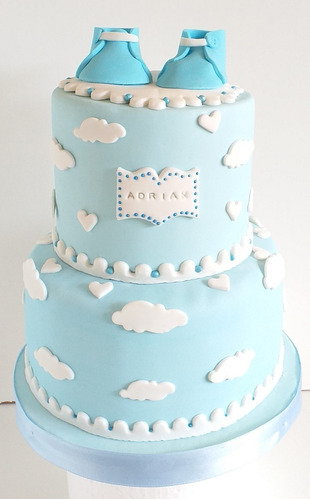 Torta Decorada Bautismo , Primer Año,baby Shower, Prut